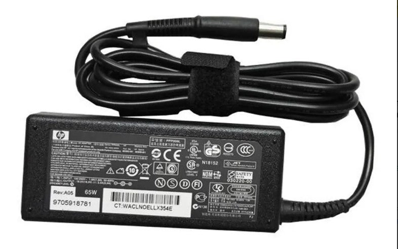 Cargador Compatible Con Computadora Portátil HP 65 W 45 W Smart Blue